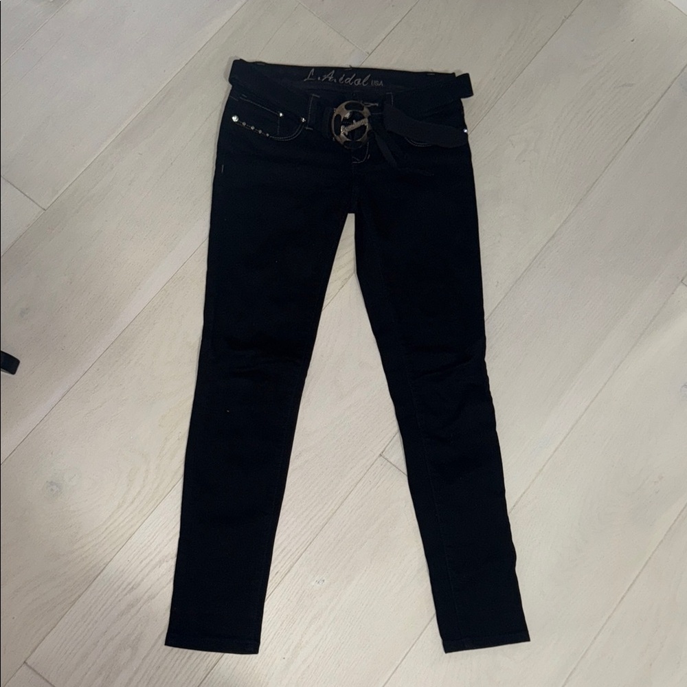 L.A. Idol Black Skinny Pants